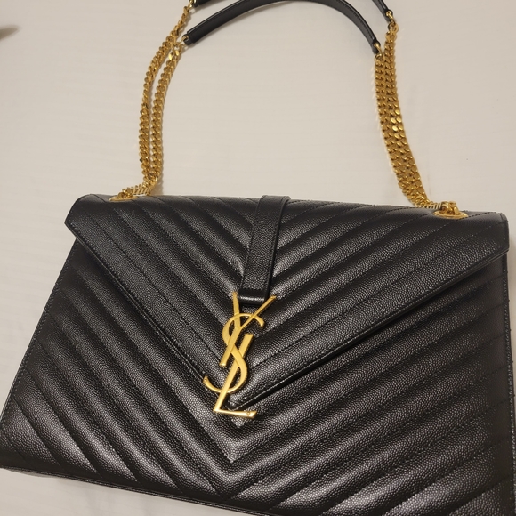 Saint Laurent Monogram Classic Envelope Large Shoulder Bag  - Brand New w/tag - Picture 2 of 4